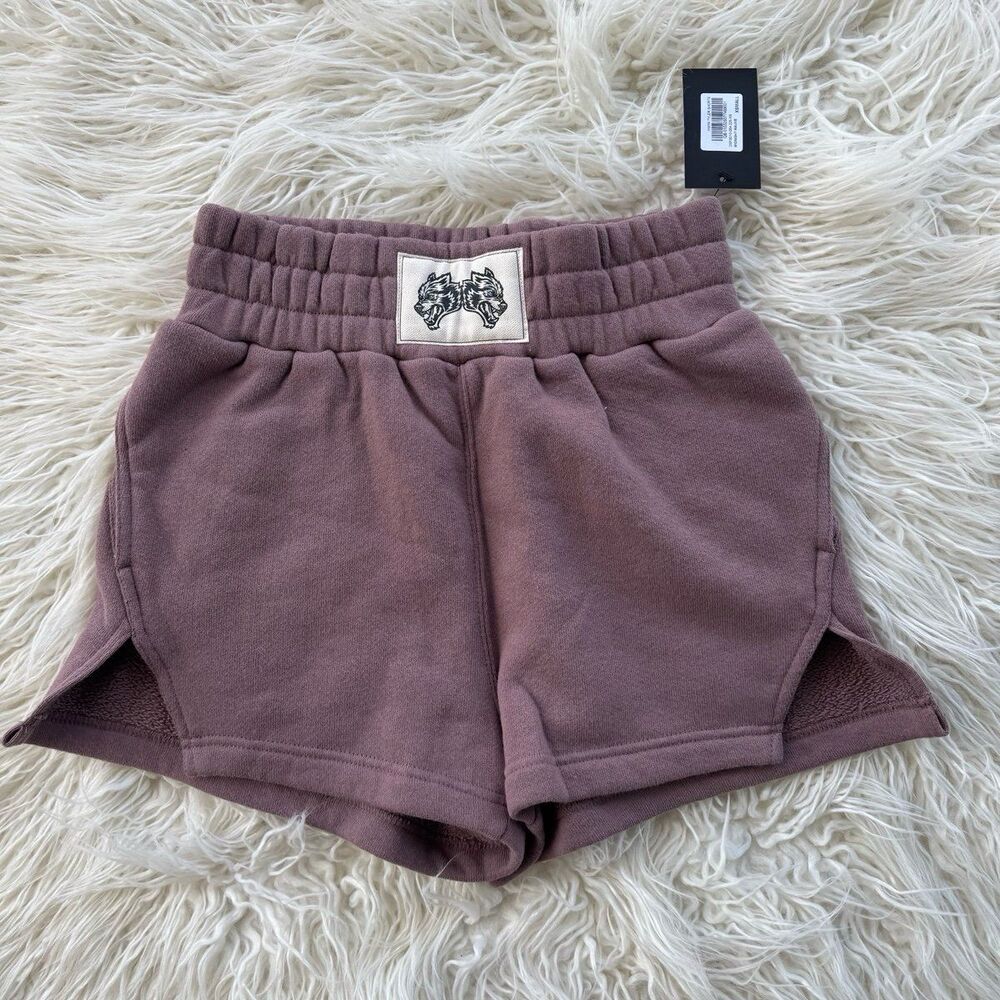 Darc Sport SHE IYKYK Tyler Shorts Midnight Mauve Size XS - Picture 3 of 12